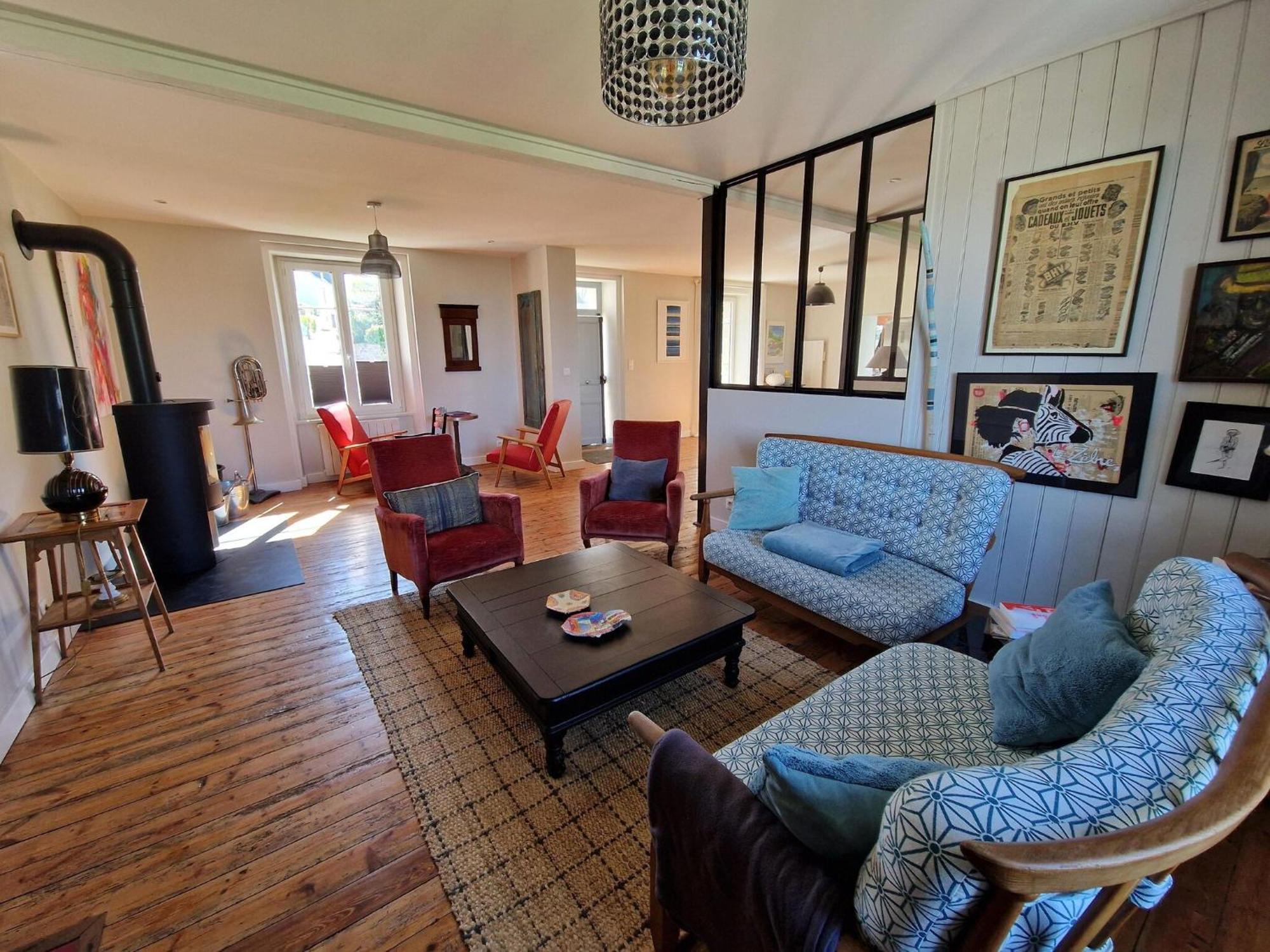 4 Family Home, Walking Distance To The Beach Locquirec Ngoại thất bức ảnh